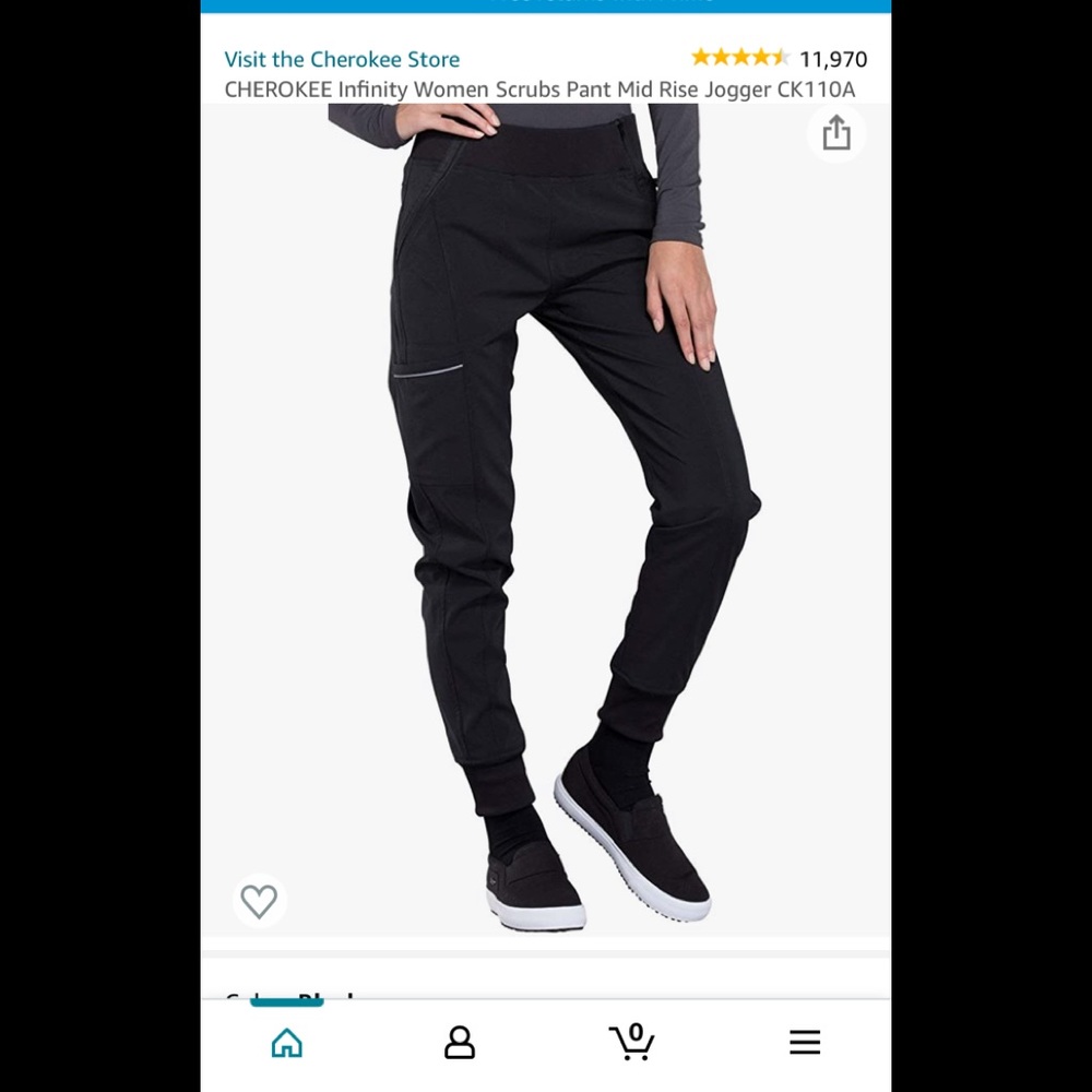 Cherokee Infinity Jogger Scrubs
